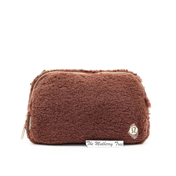 Lululemon Handbags - LULULEMON Everywhere Belt Bag 1L Brown Fleece Earth Gold LU9B18S NWT